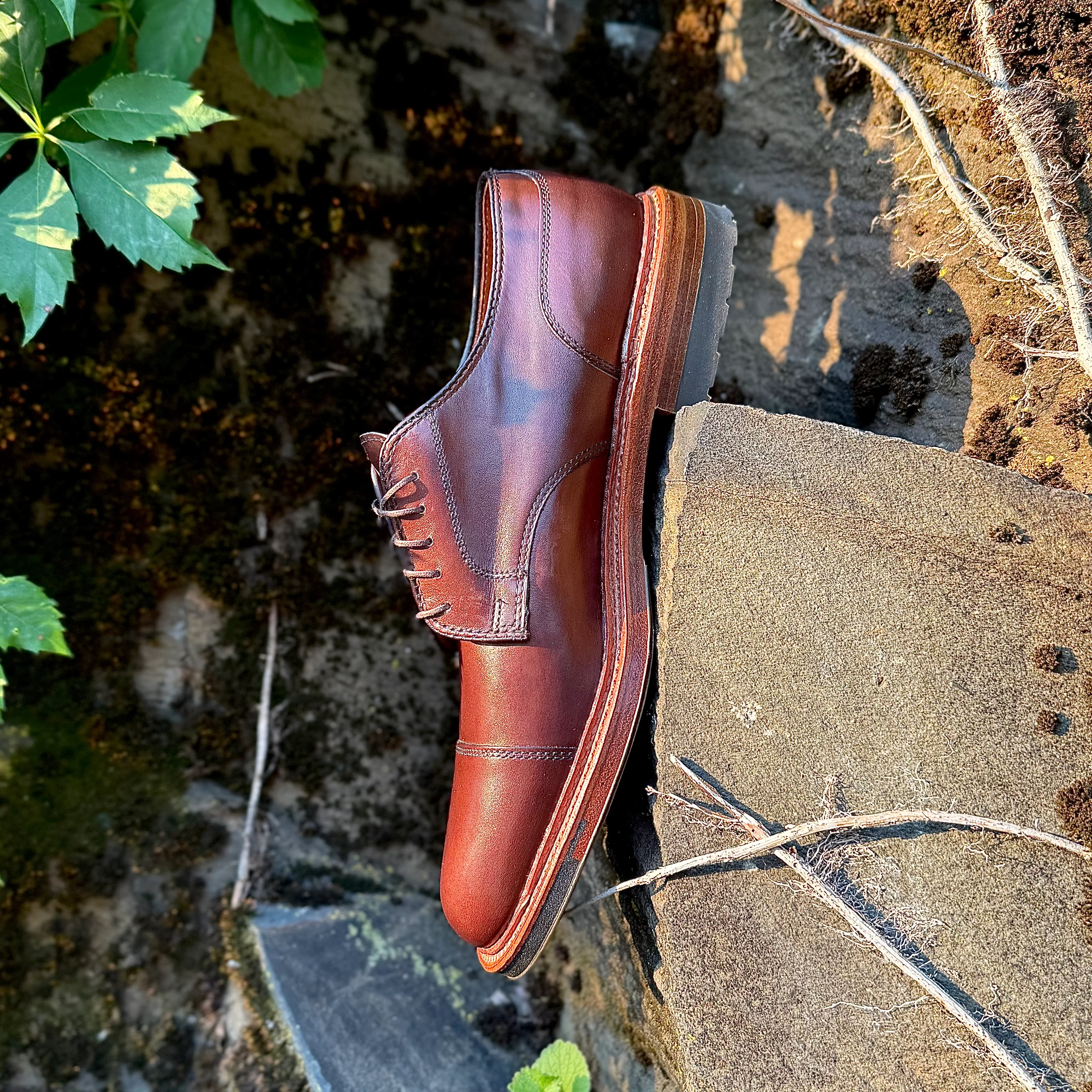 22531C - Brown Calf DeRosa Cap Toe - Image 2