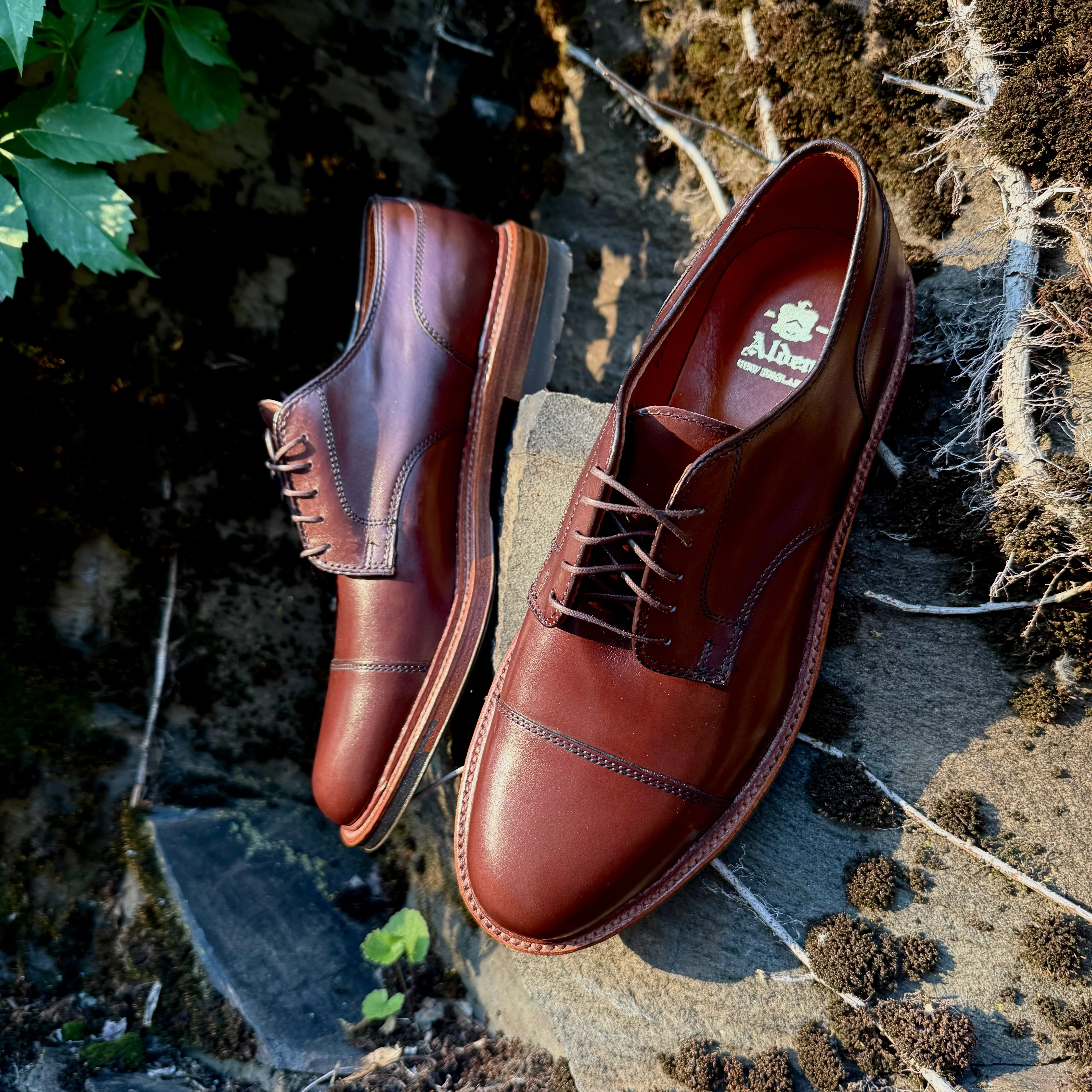 22531C - Brown Calf DeRosa Cap Toe - Image 3