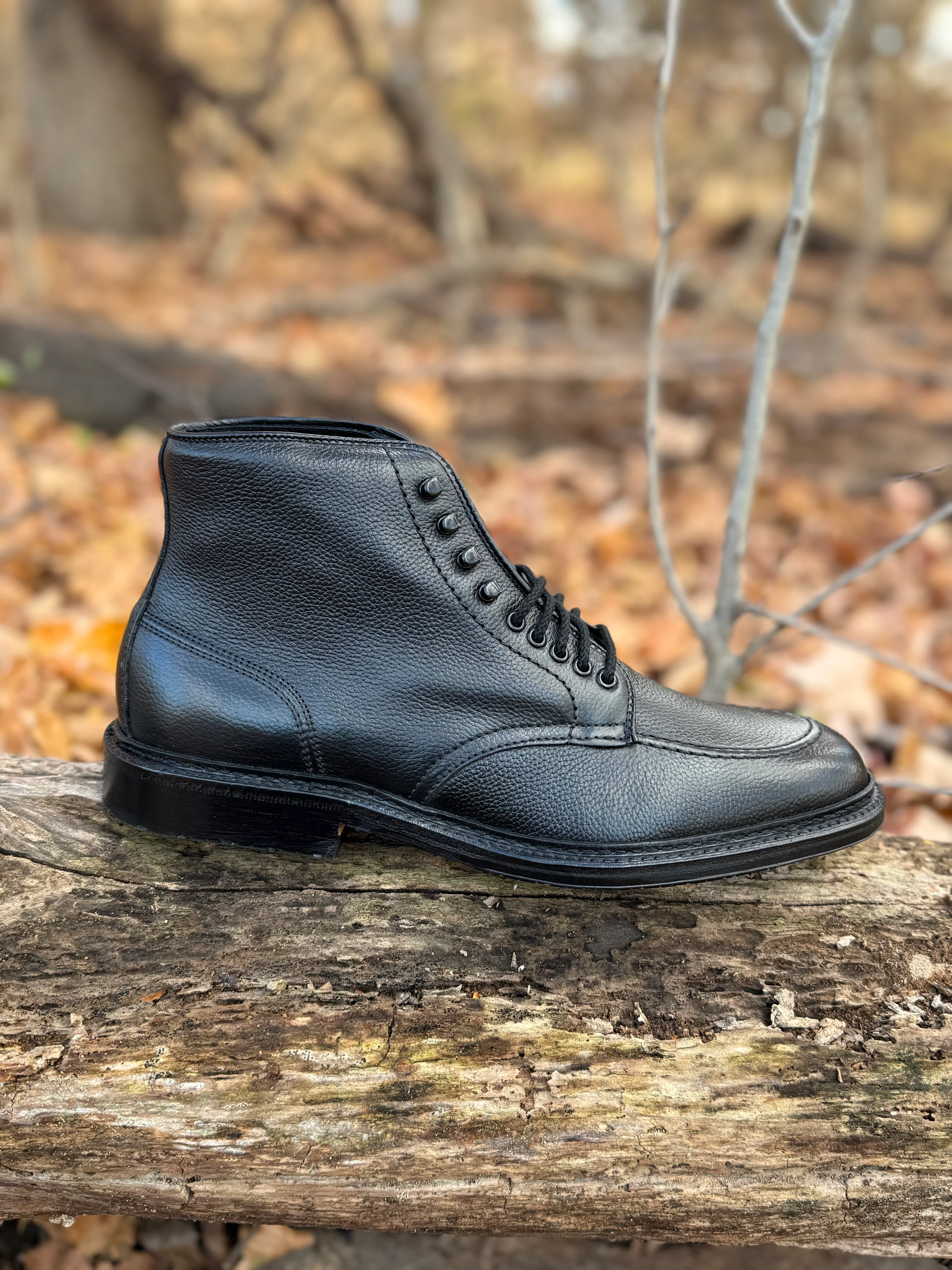 D6956LH - The "Han" Boot in Black JS Grain