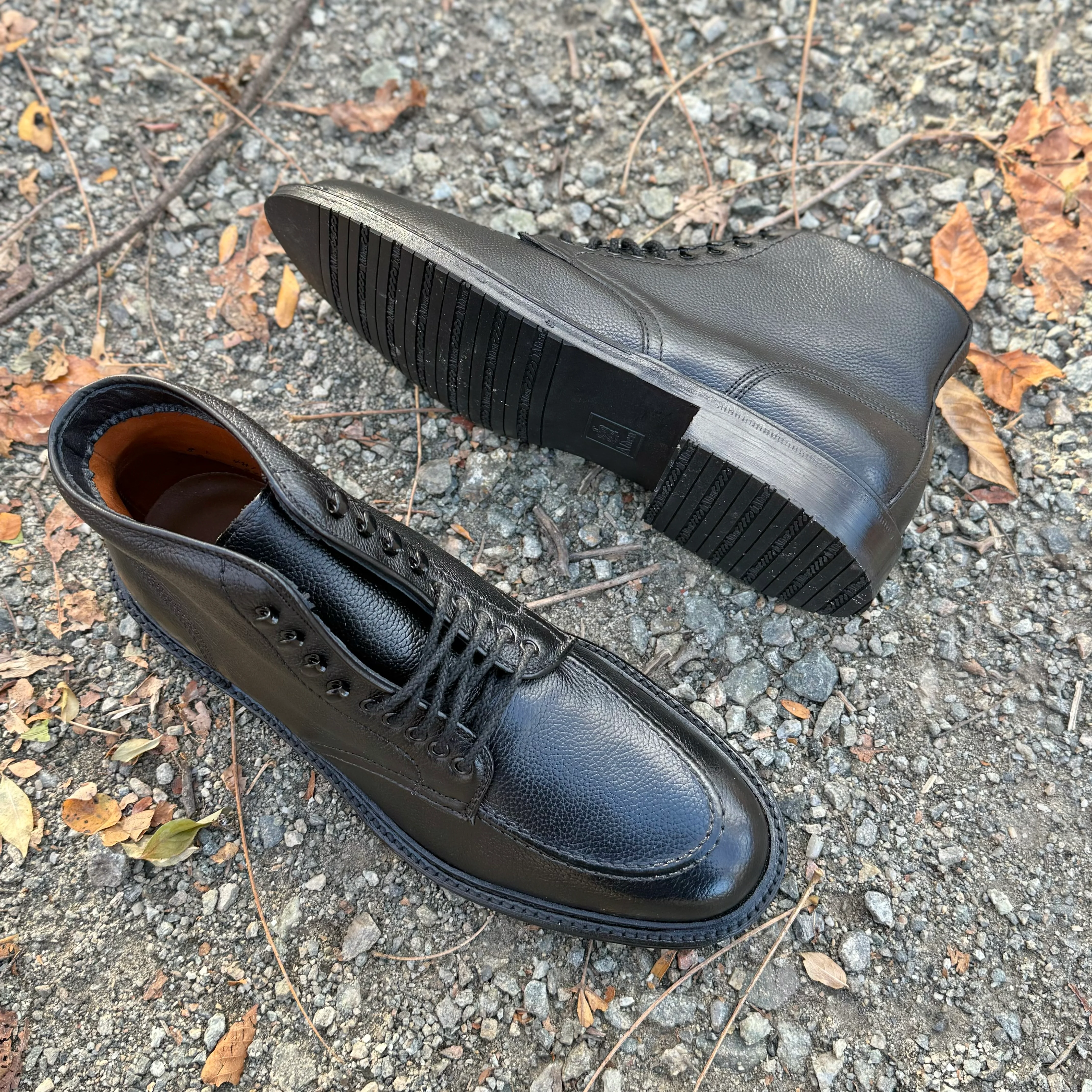 D6956LH - The "Han" Boot in Black JS Grain - Image 6