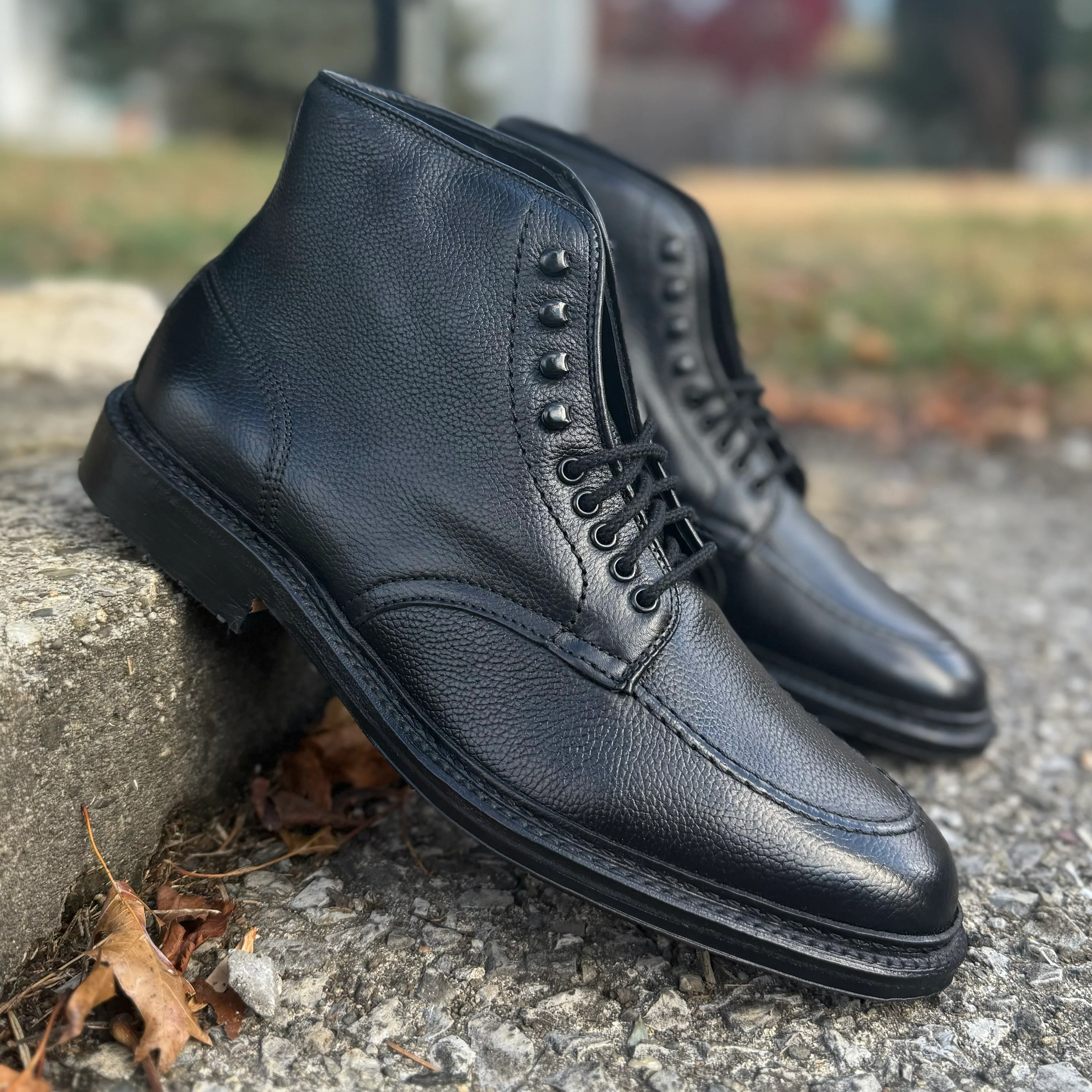 D6956LH - The "Han" Boot in Black JS Grain - Image 7