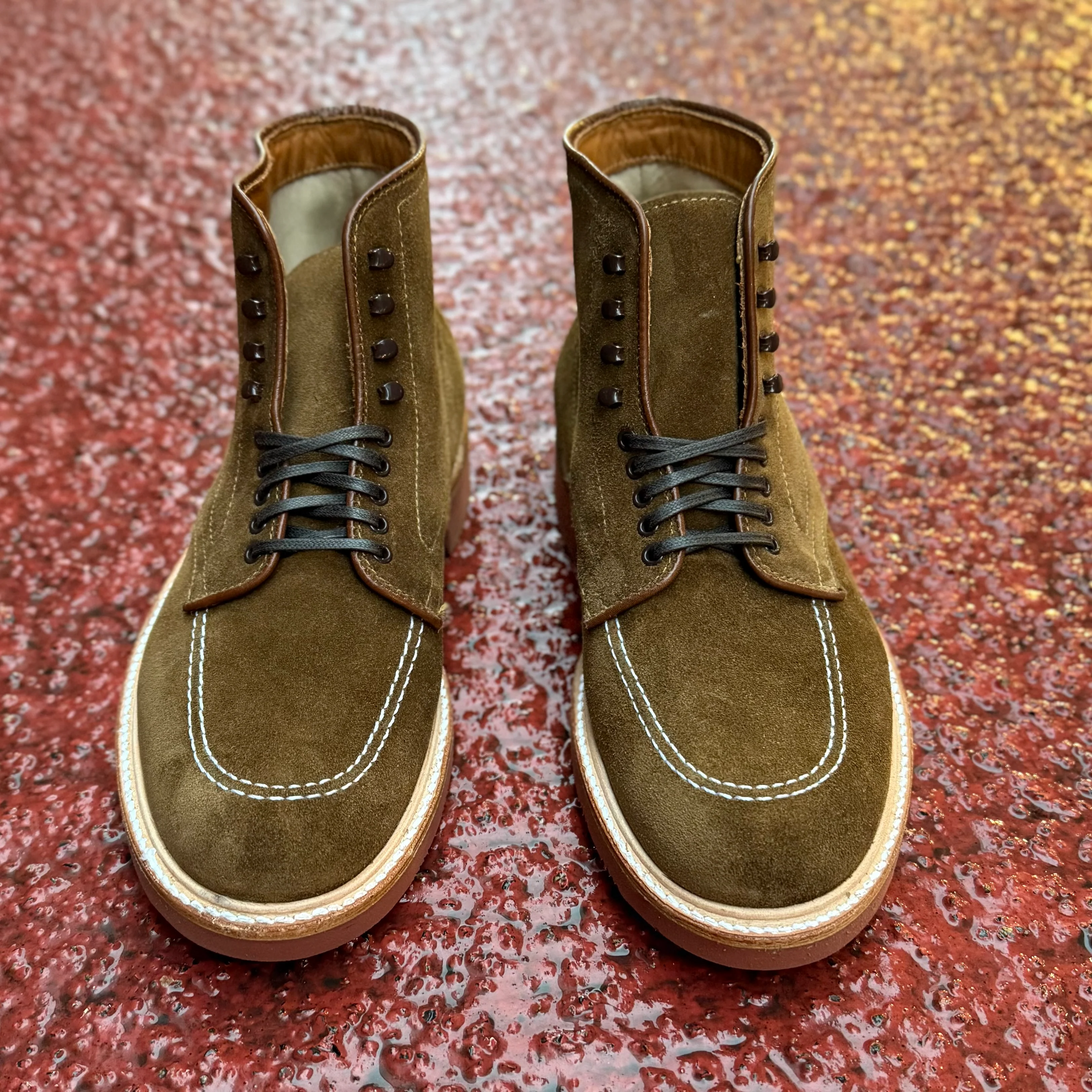 40531H - Redwood Indy Boot in Snuff Suede - Image 4