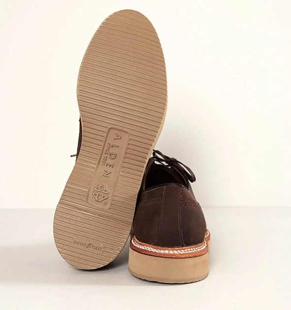 73980 - Tobacco Chamois Ranger Mocc with Wedge - Image 10