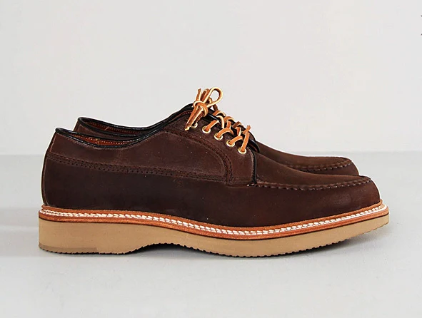 73980 - Tobacco Chamois Ranger Mocc with Wedge - Image 11