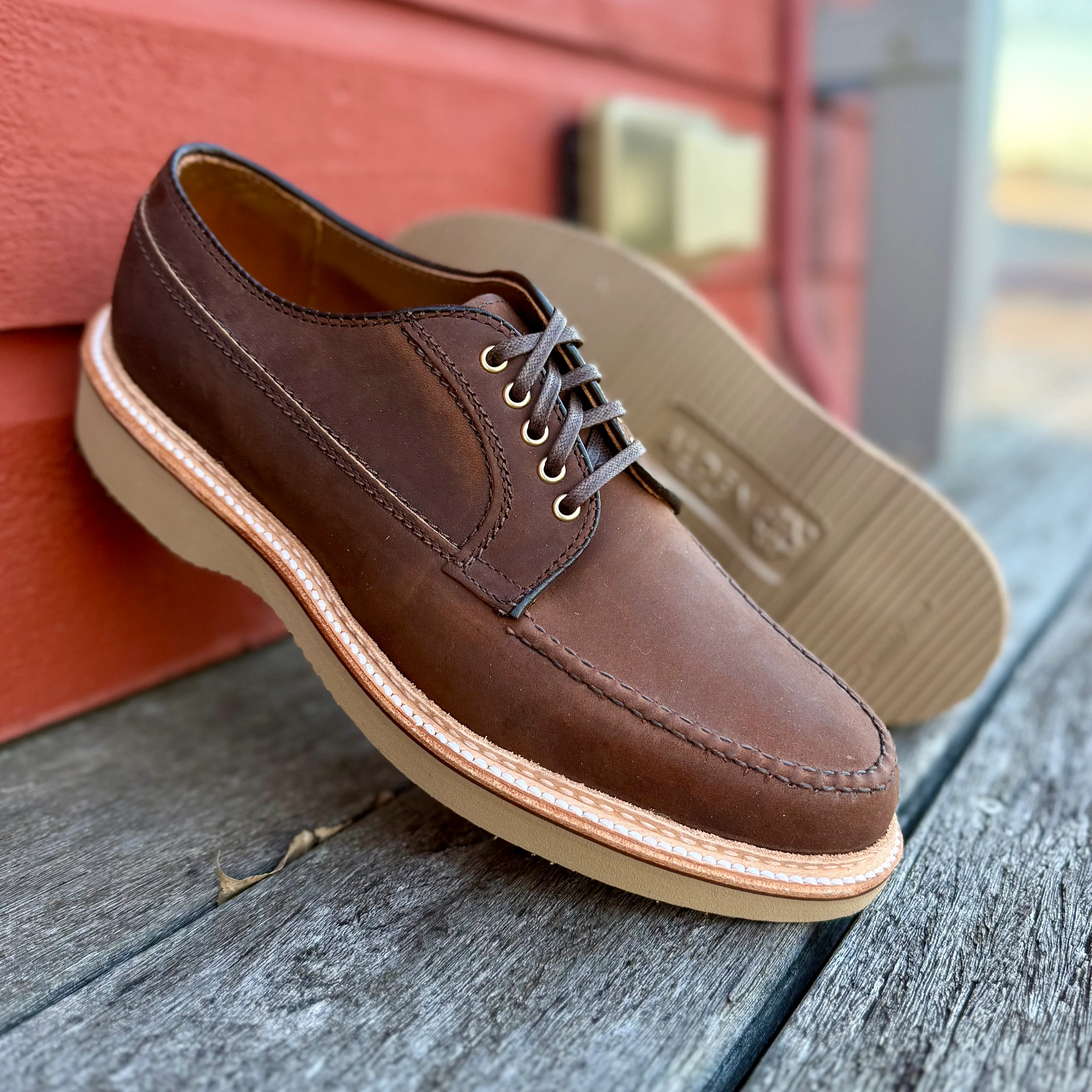 73980 - Tobacco Chamois Ranger Mocc with Wedge - Image 4