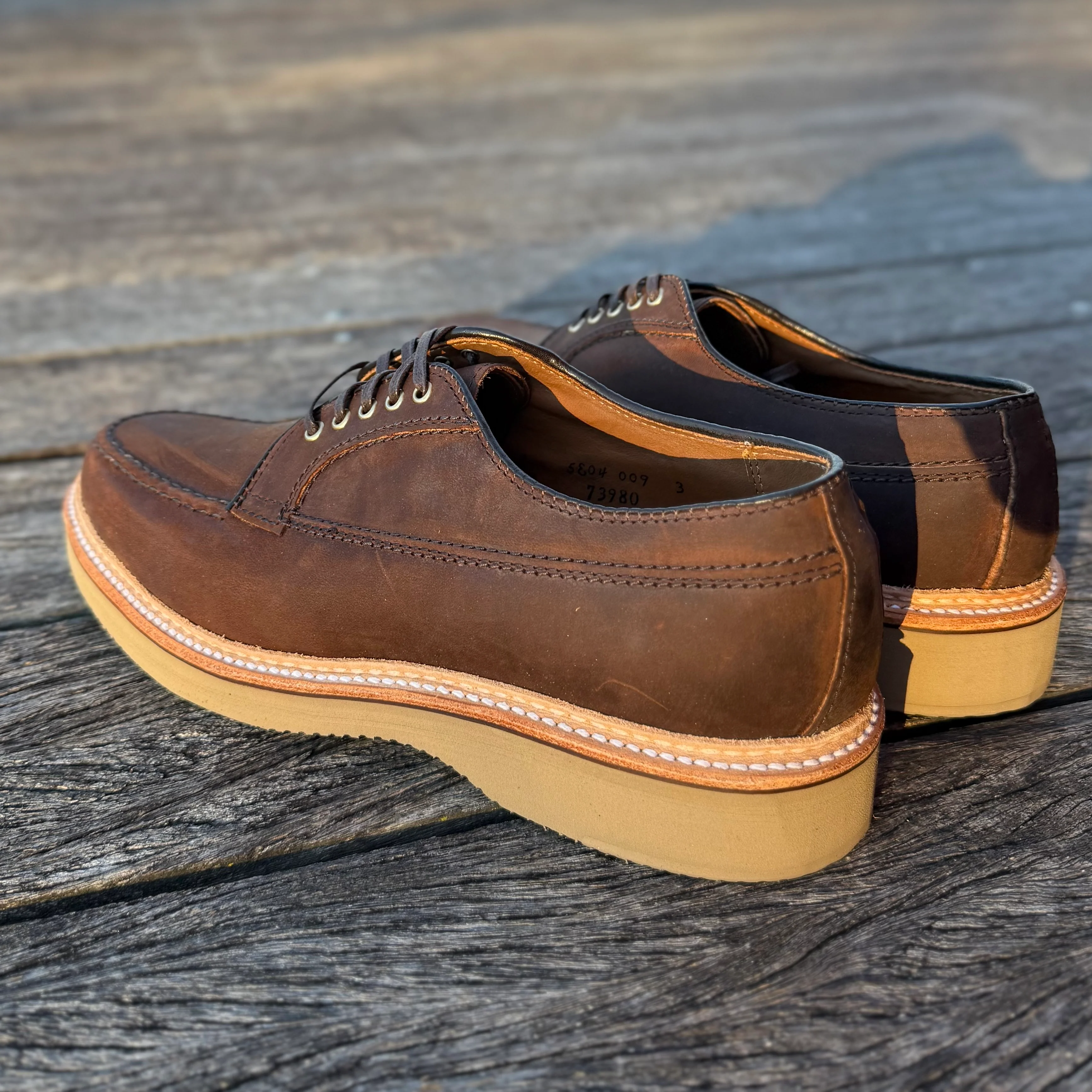 73980 - Tobacco Chamois Ranger Mocc with Wedge - Image 5