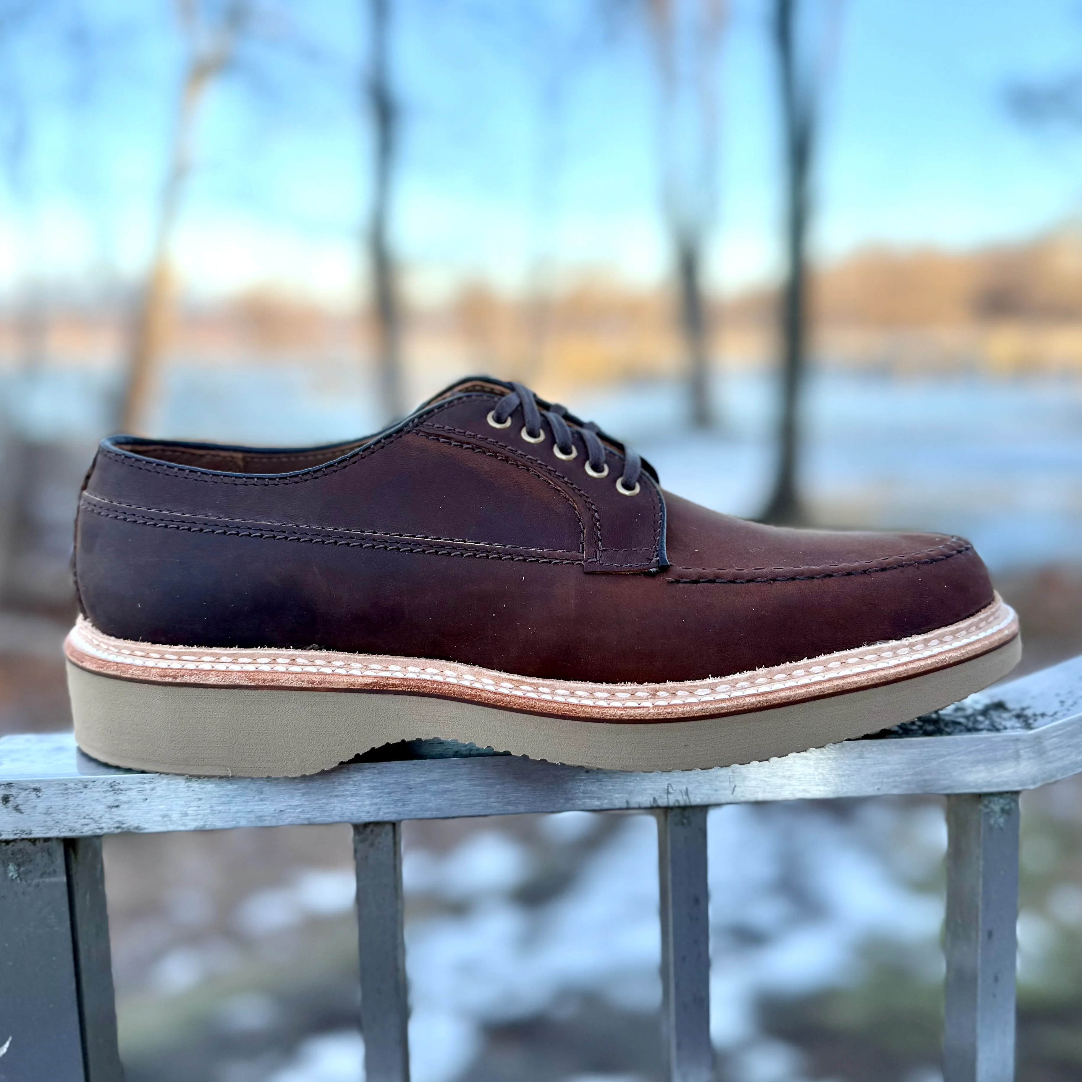 73980 - Tobacco Chamois Ranger Mocc with Wedge - Image 6