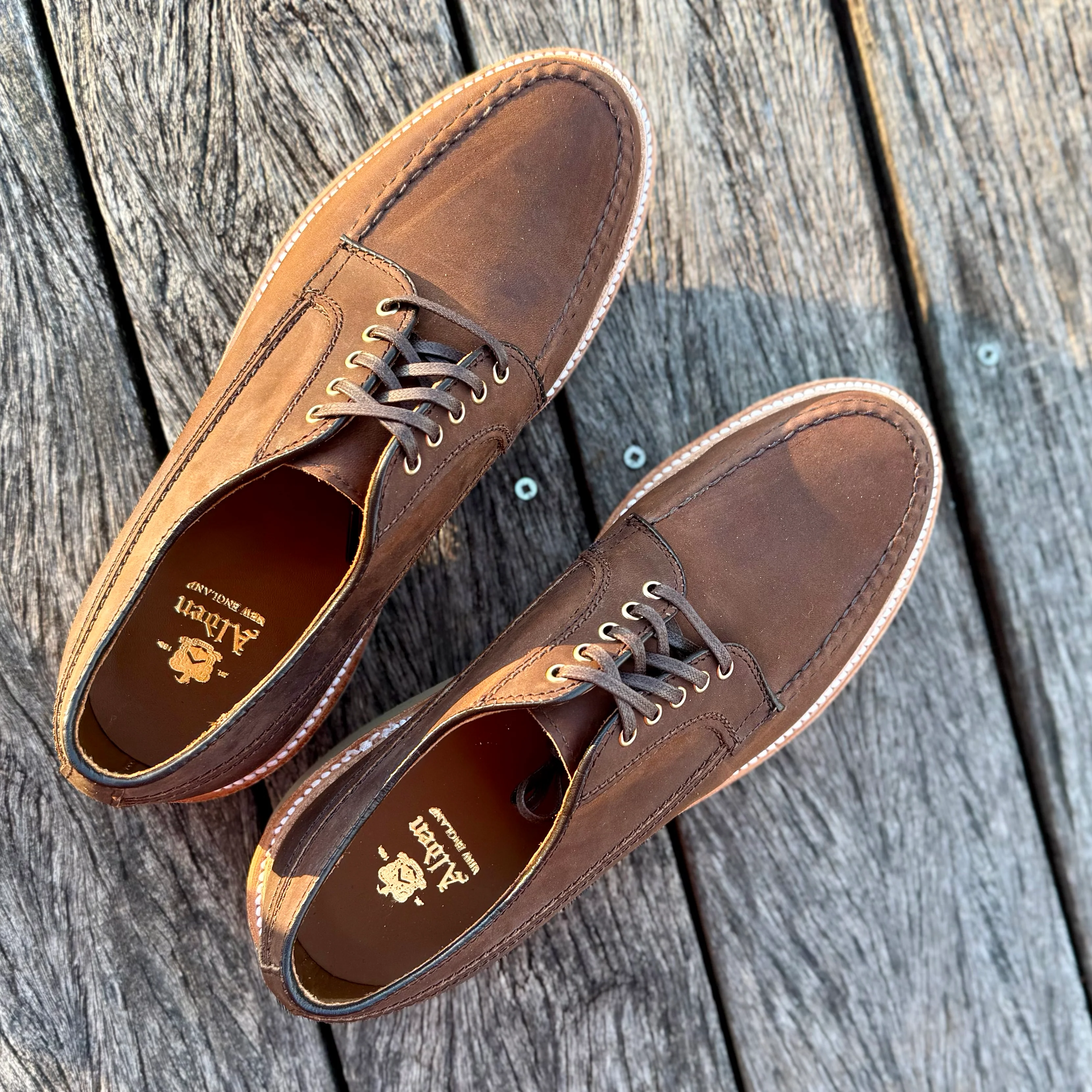 73980 - Tobacco Chamois Ranger Mocc with Wedge - Image 7