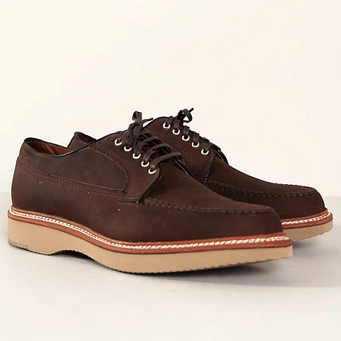 73980 - Tobacco Chamois Ranger Mocc with Wedge - Image 8