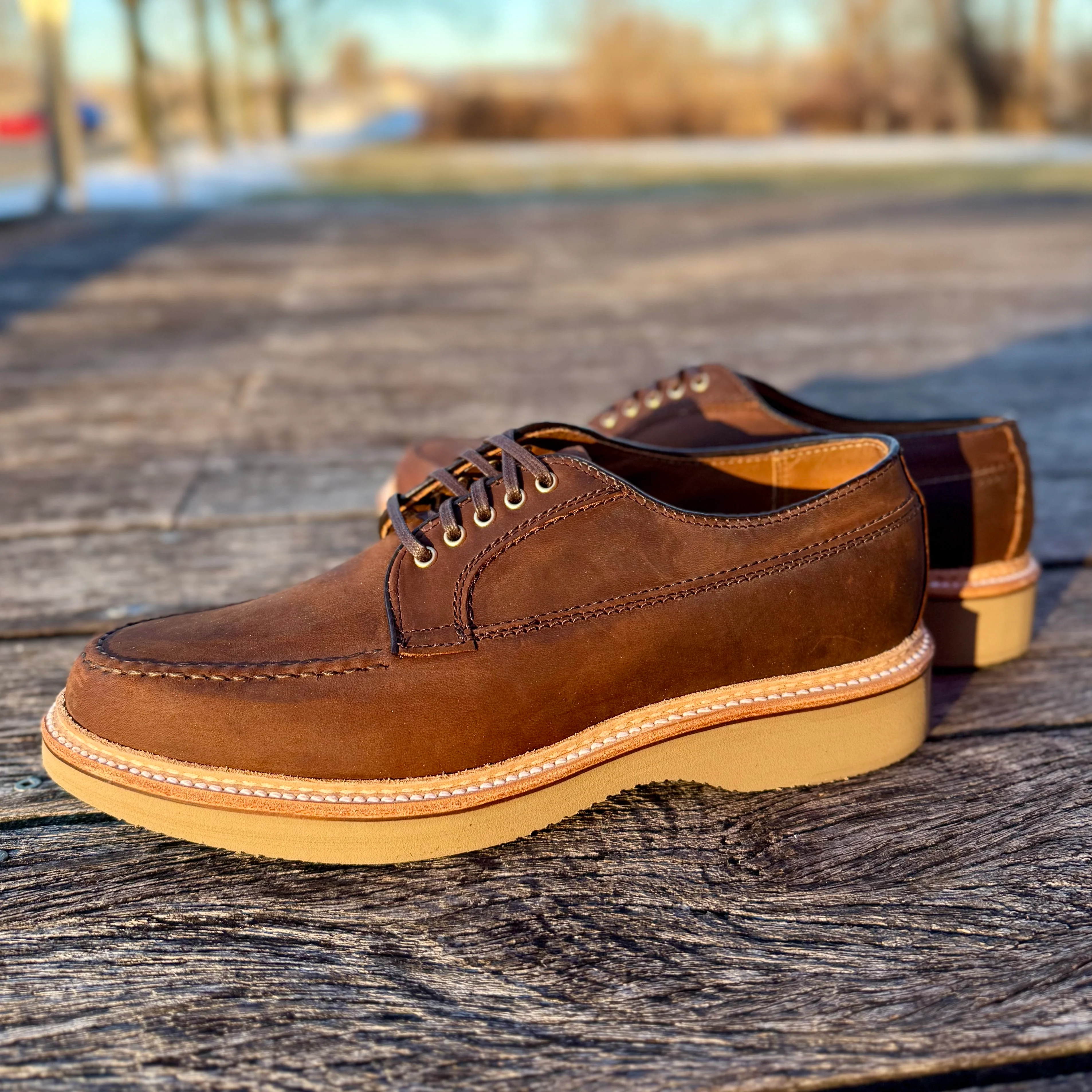 73980 - Tobacco Chamois Ranger Mocc with Wedge - Image 9