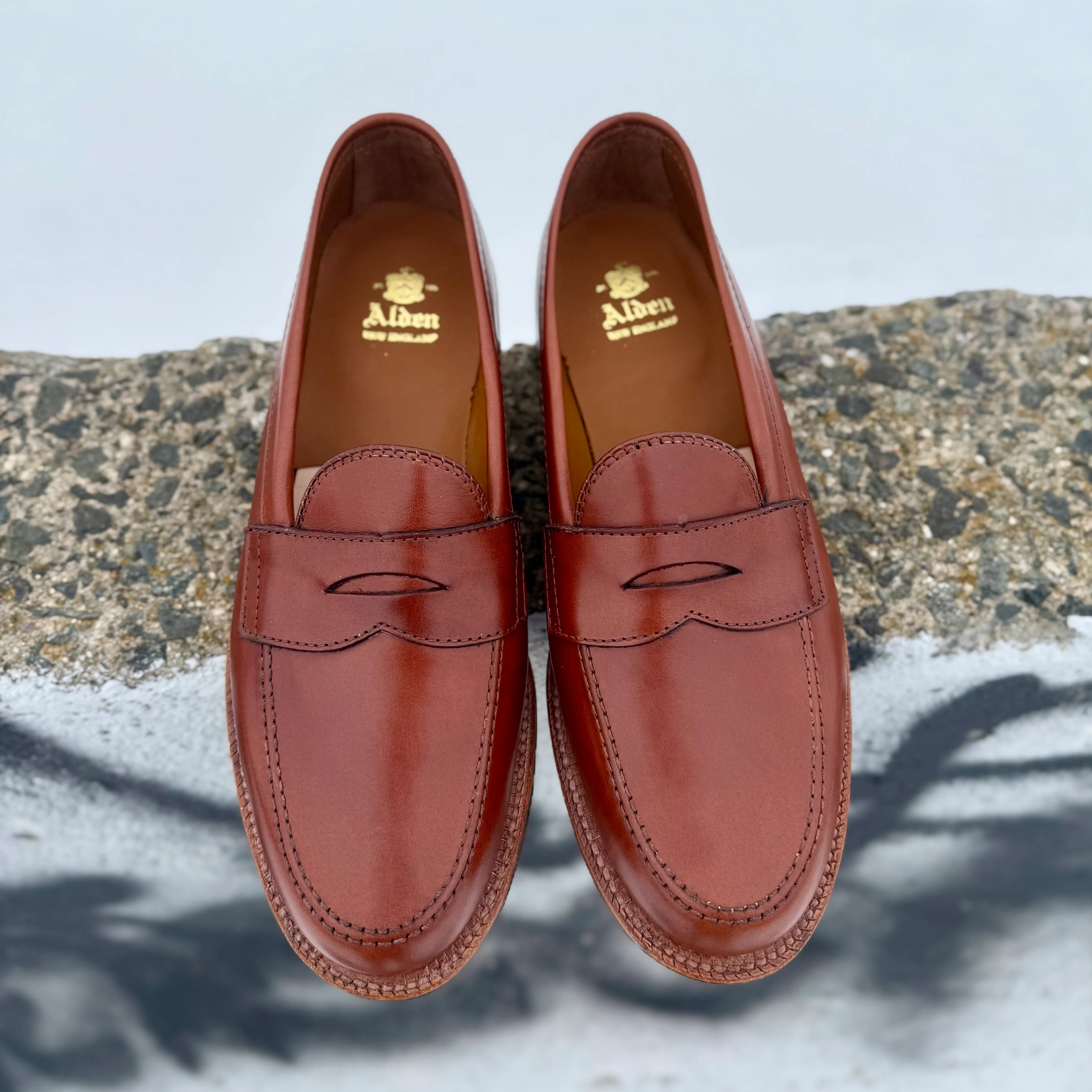 9823 - Penny Loafer in Tan Michigan Calf - Image 2