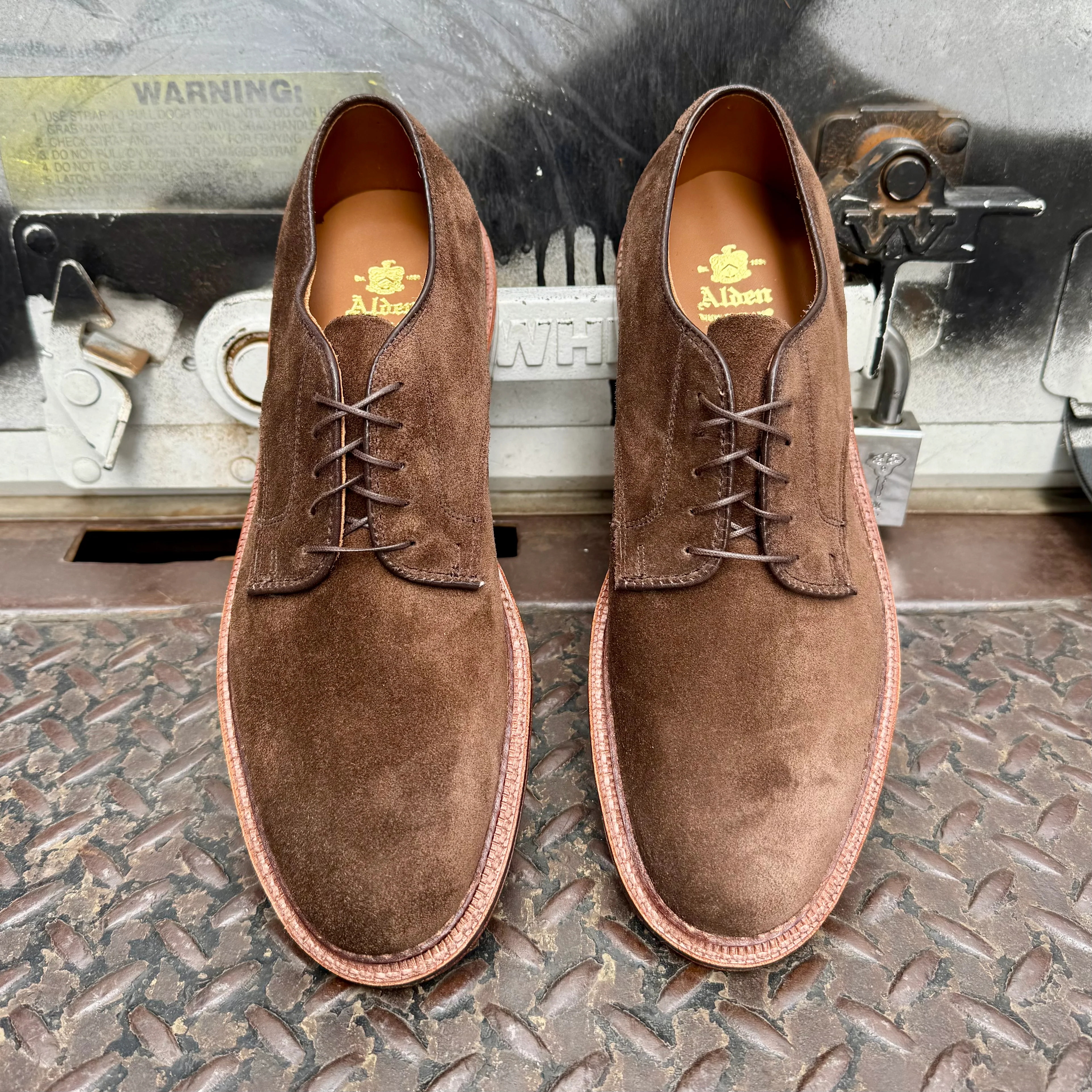 29335F - Unlined Dover in Brown Suede - Image 3
