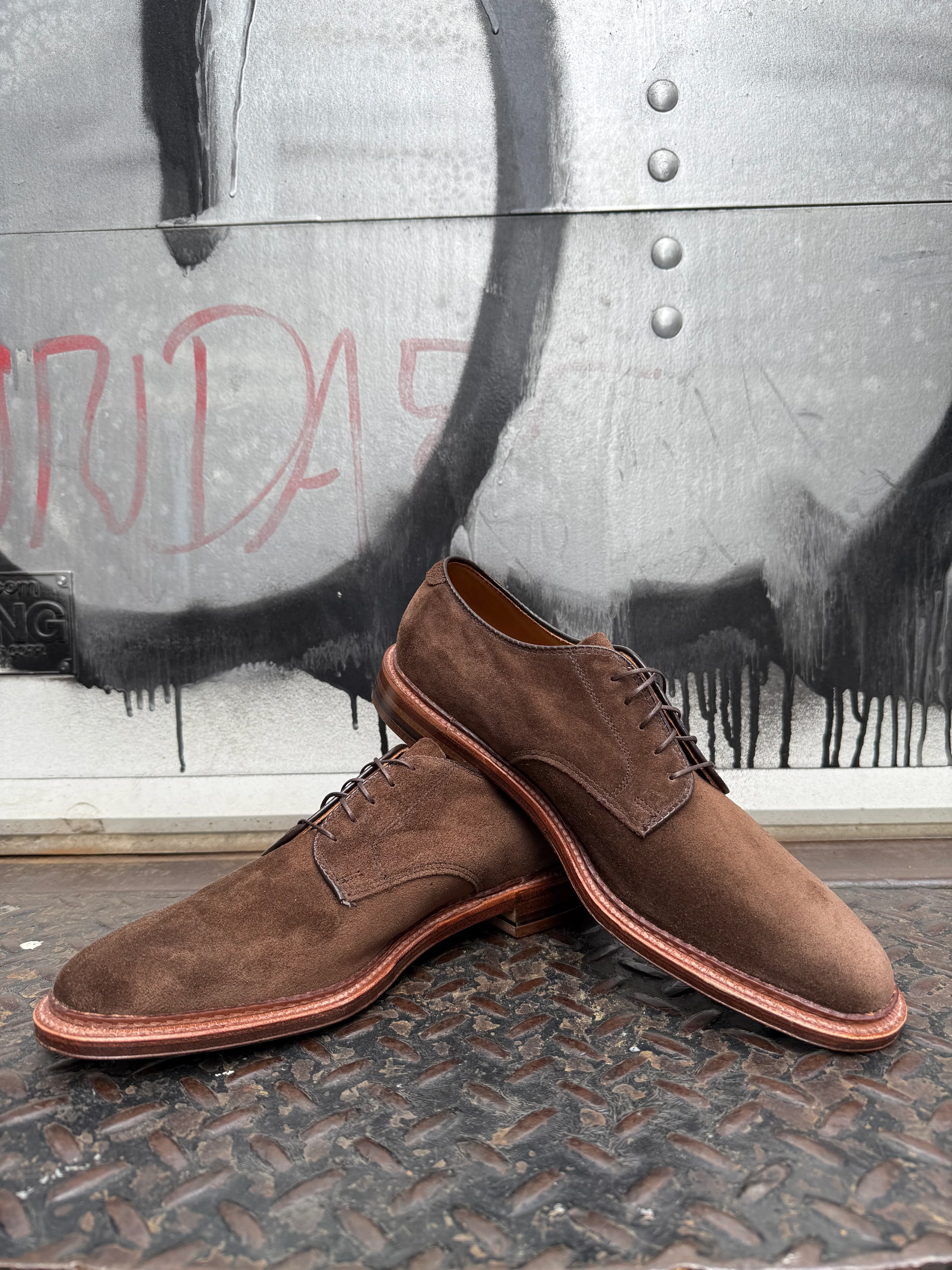 29335F - Unlined Dover in Brown Suede - Image 7