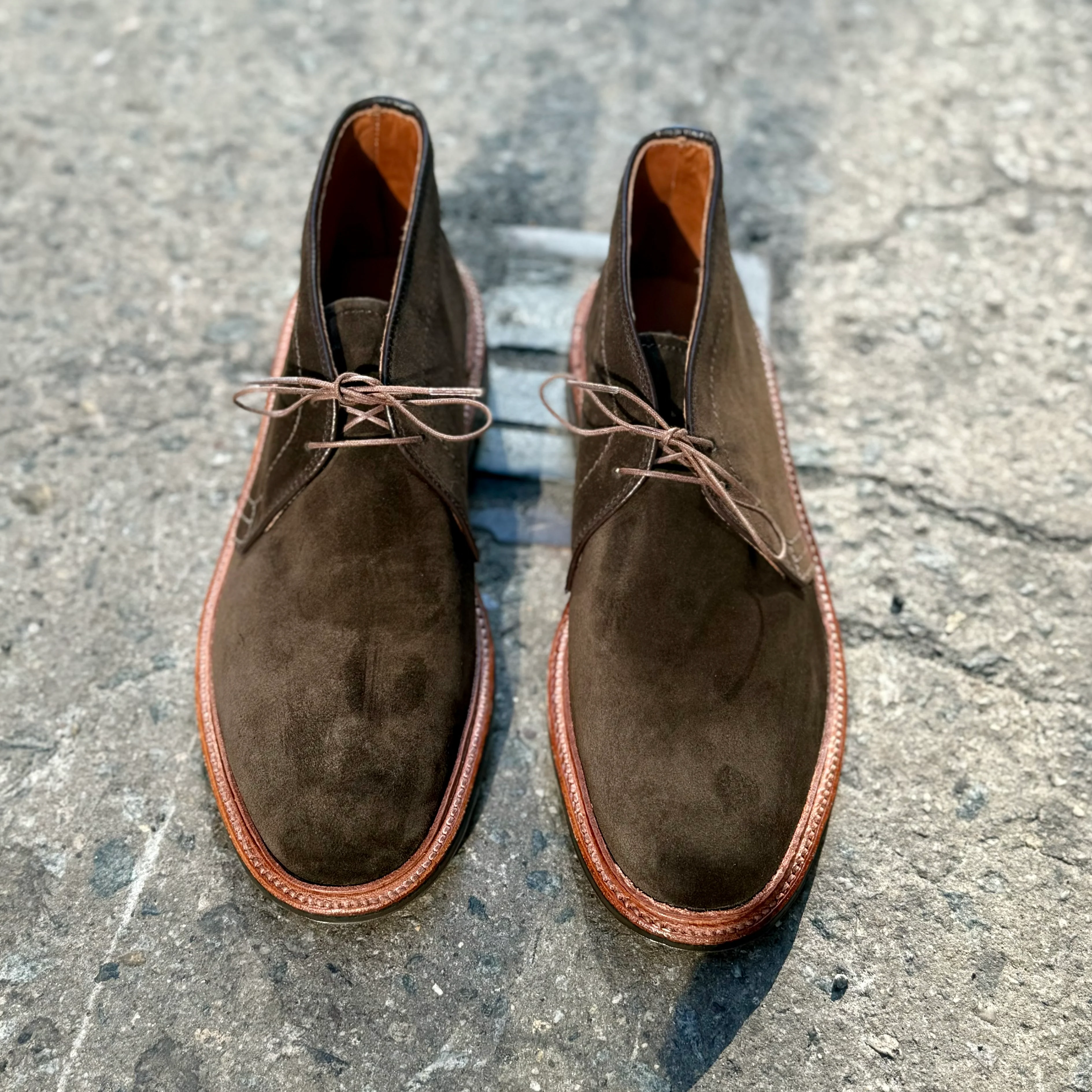 D1712L - Chukka Boot with L3 Sole in Loden Suede - Image 9