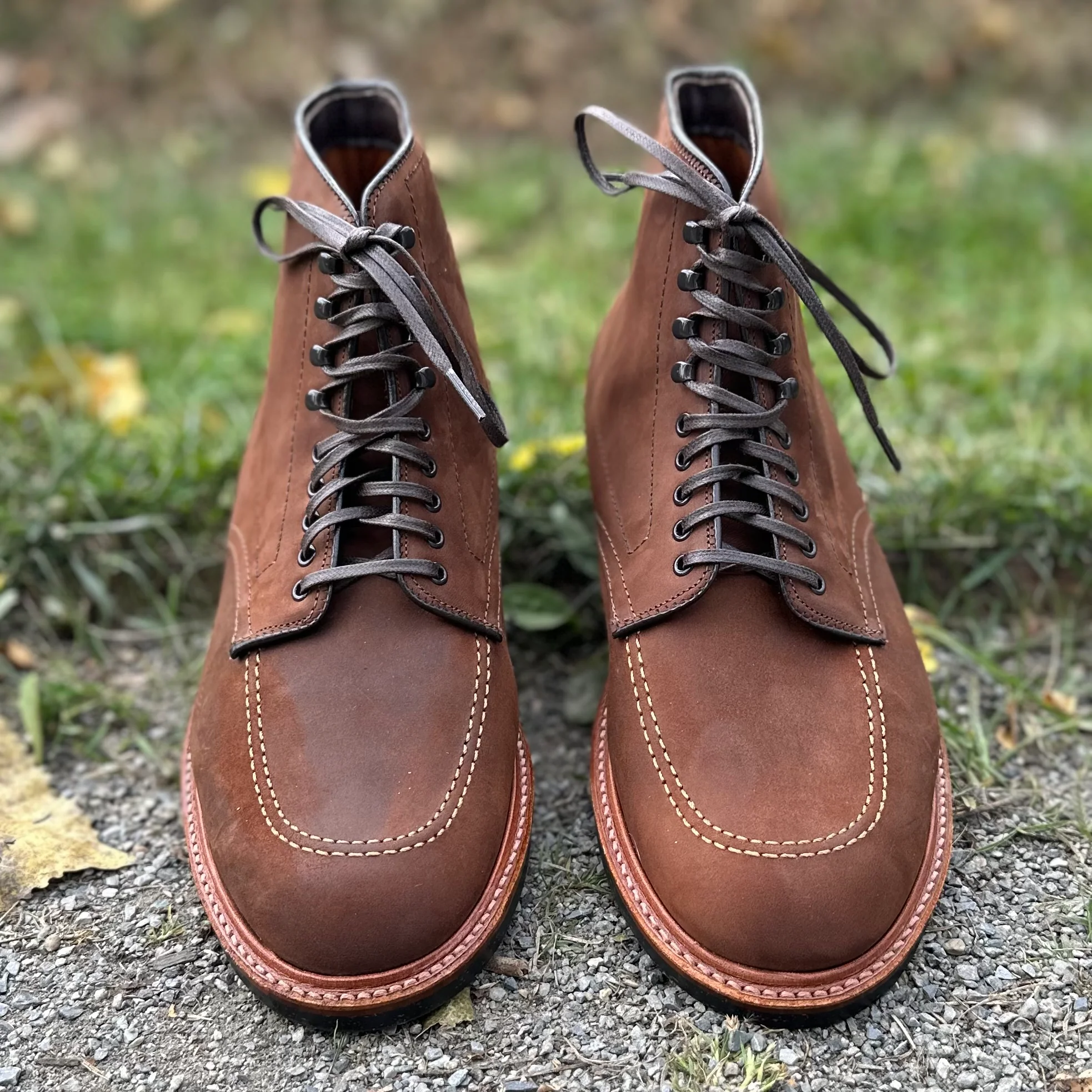 D2909H - Indy Boot in Tobacco Smooth Chamois - Image 3