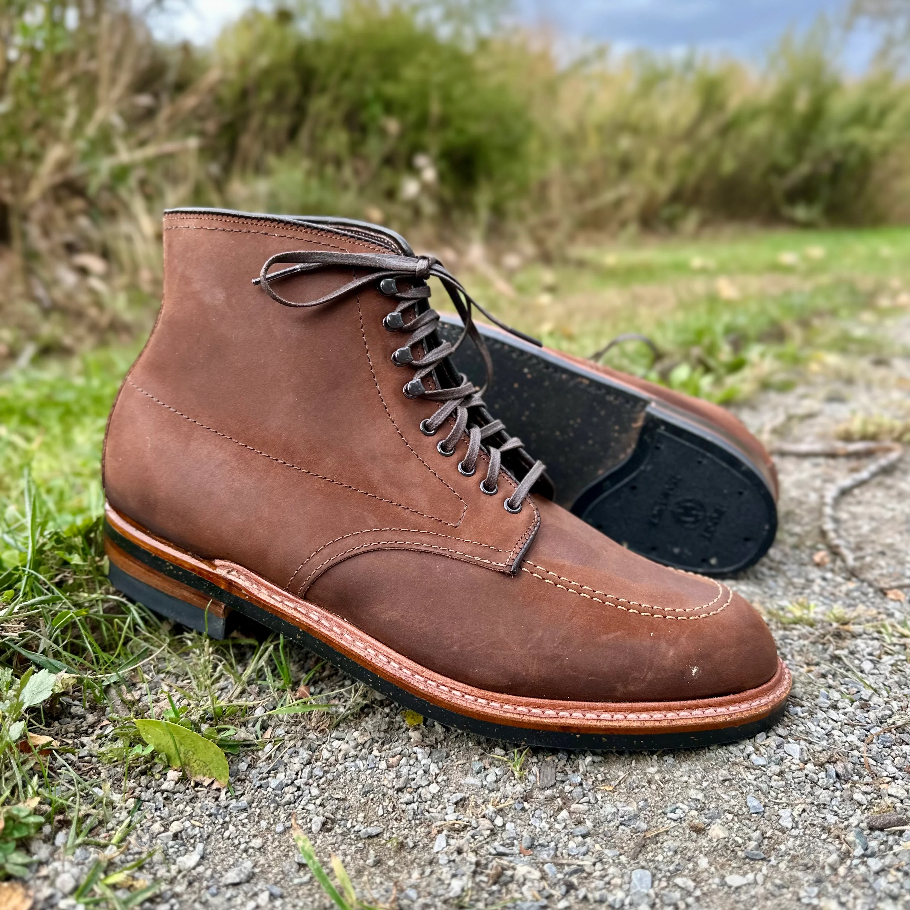 D2909H - Indy Boot in Tobacco Smooth Chamois - Image 4