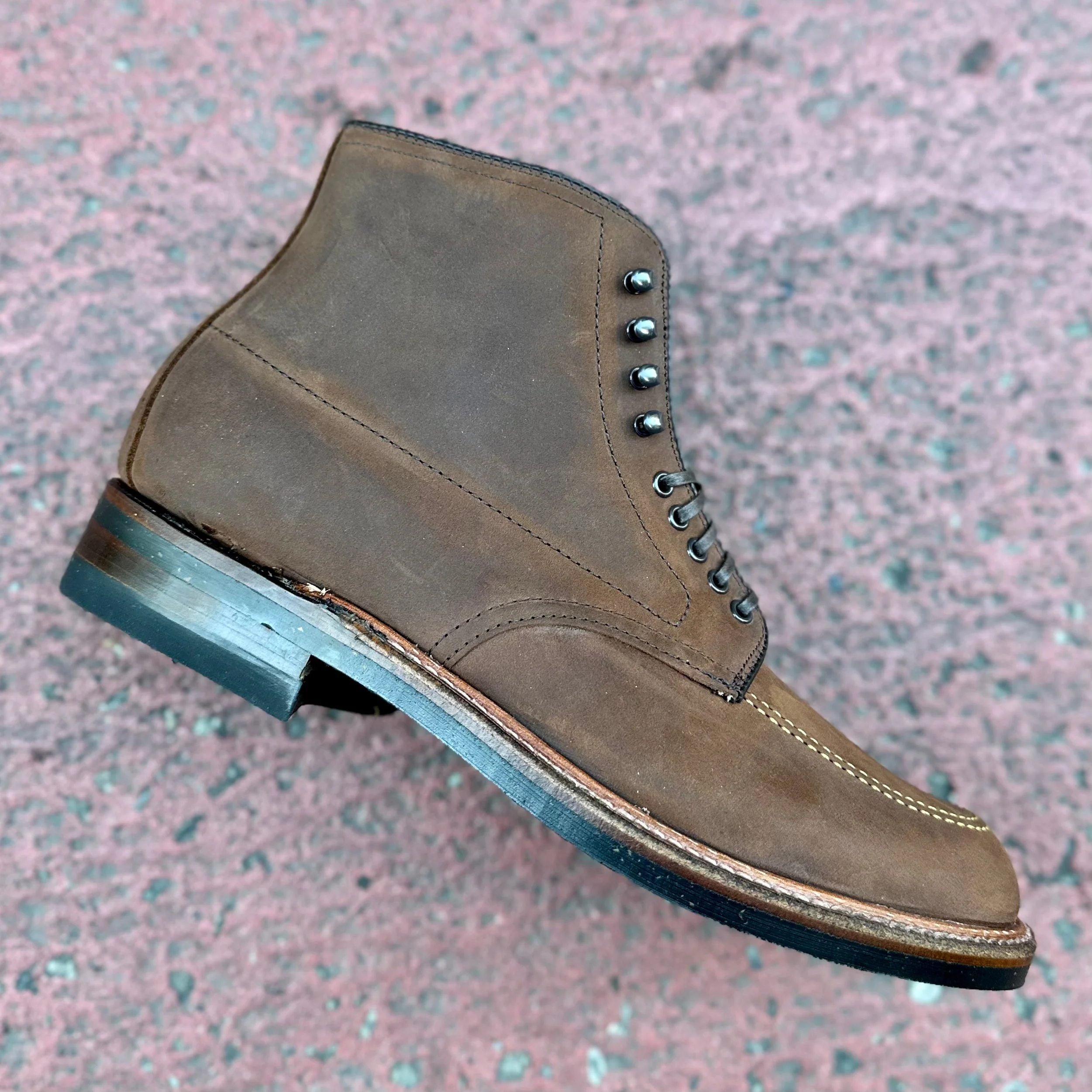 D2909H - Indy Boot in Tobacco Smooth Chamois - Image 5