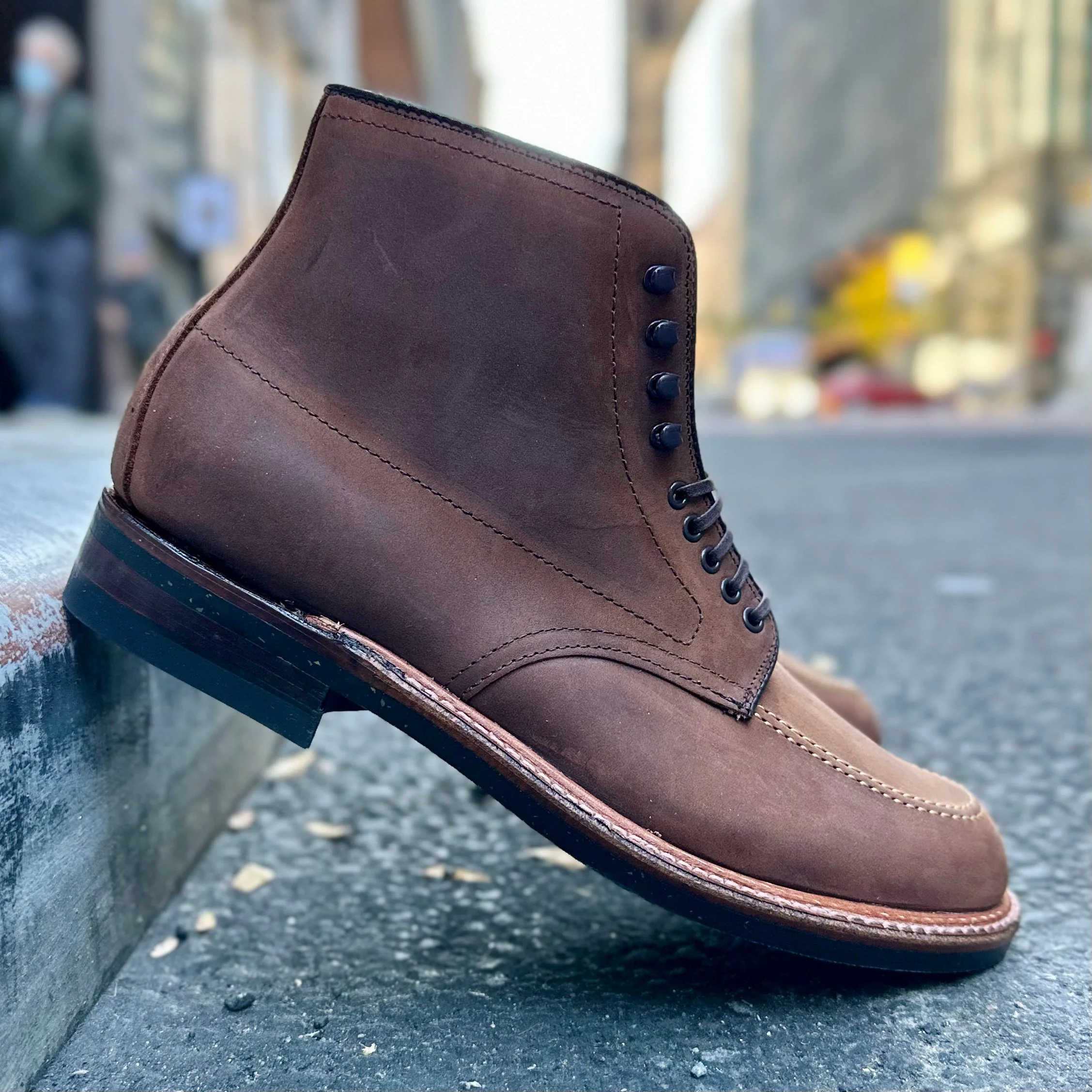 D2909H - Indy Boot in Tobacco Smooth Chamois - Image 8