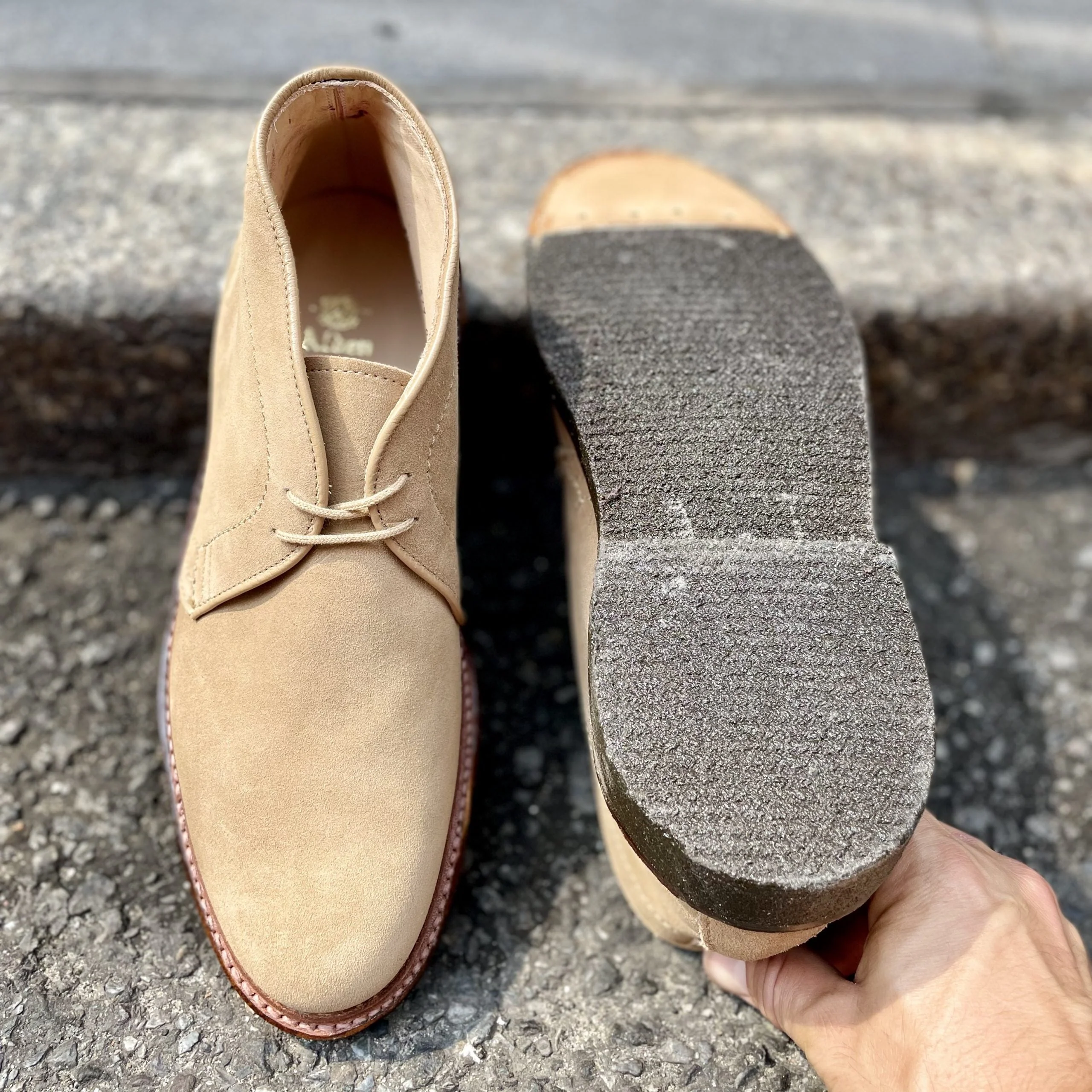 14580 - Desert Chukka Boot in Tan Suede - Image 2
