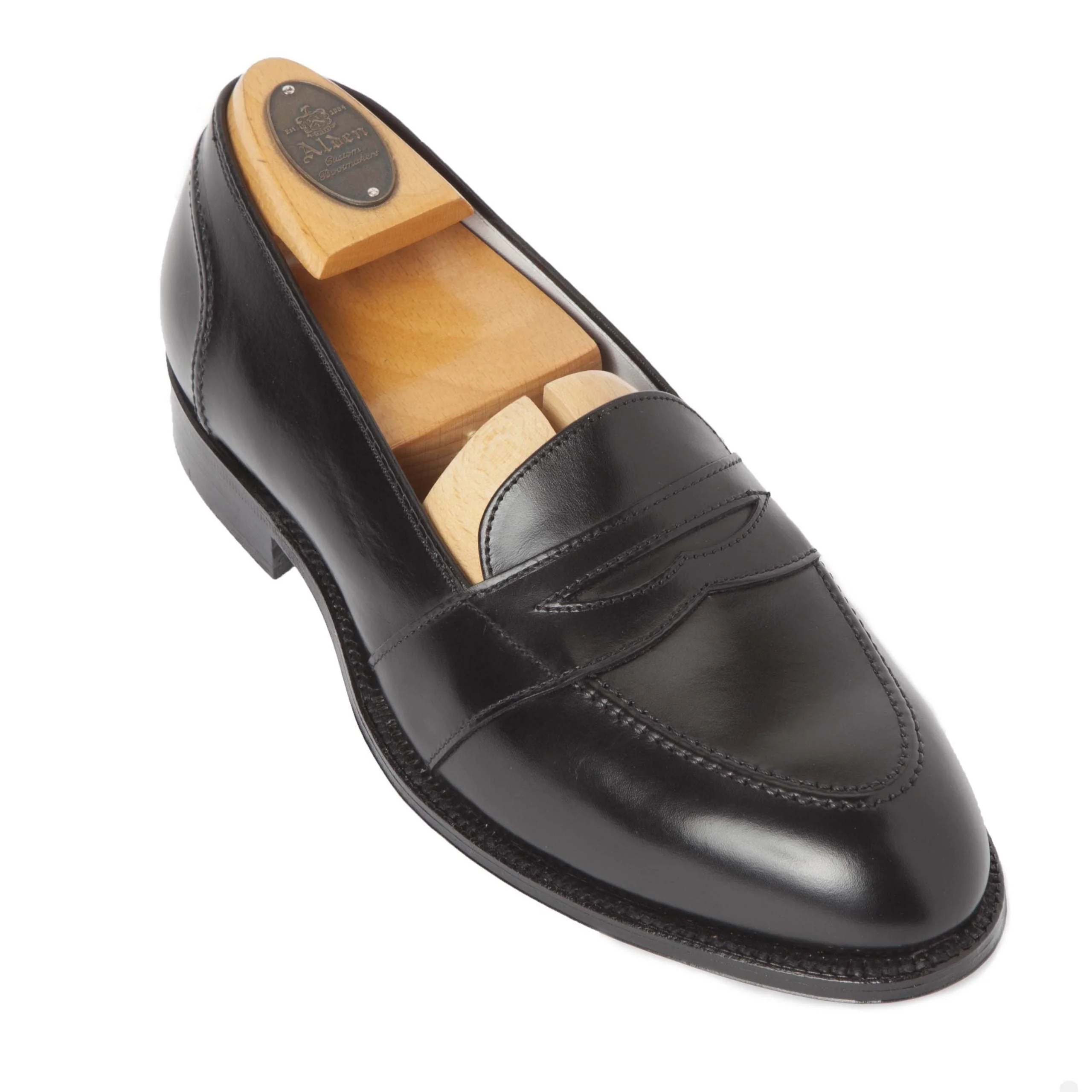 681 - Full Strap Loafer in Black Calfskin - Image 2