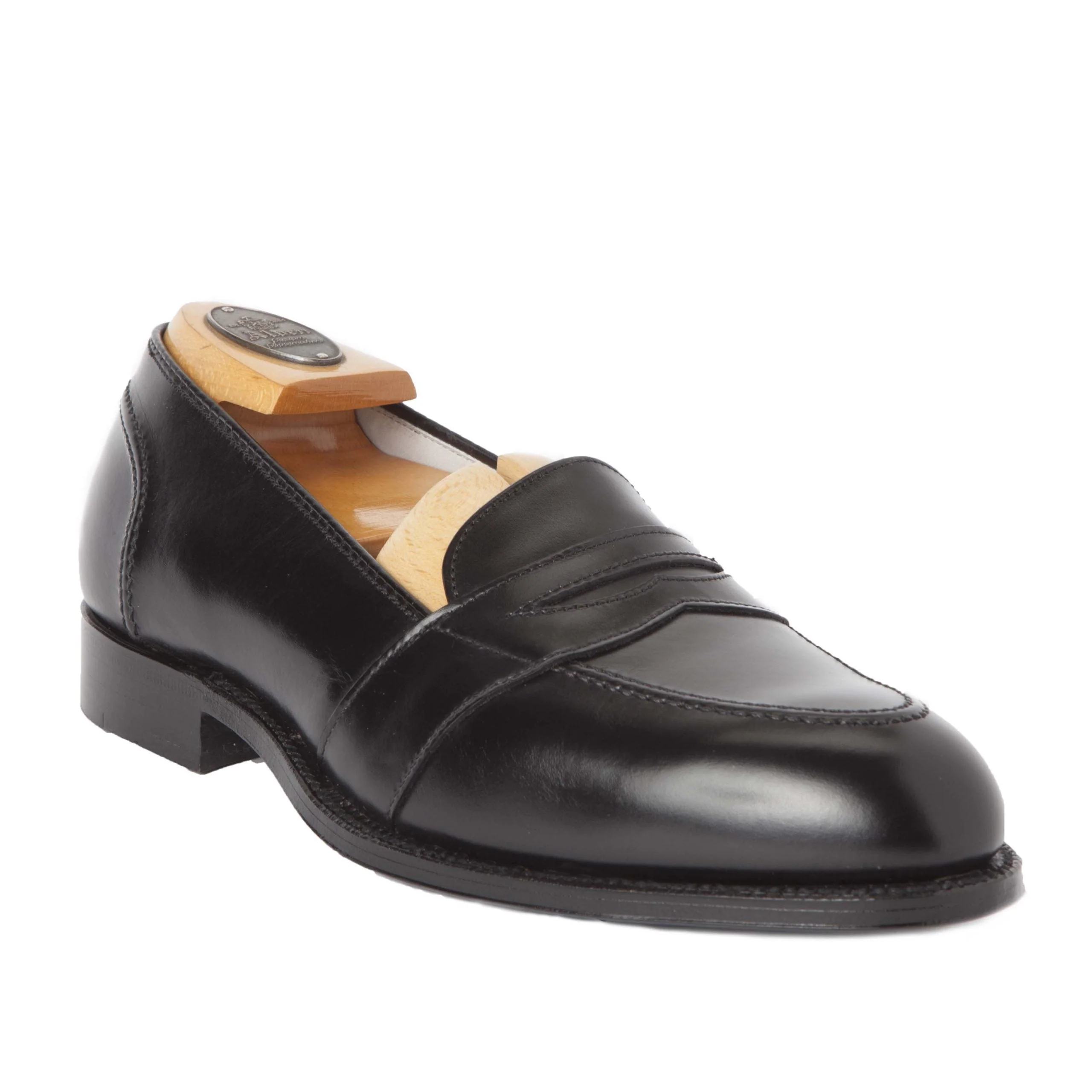 681 - Full Strap Loafer in Black Calfskin - Image 3