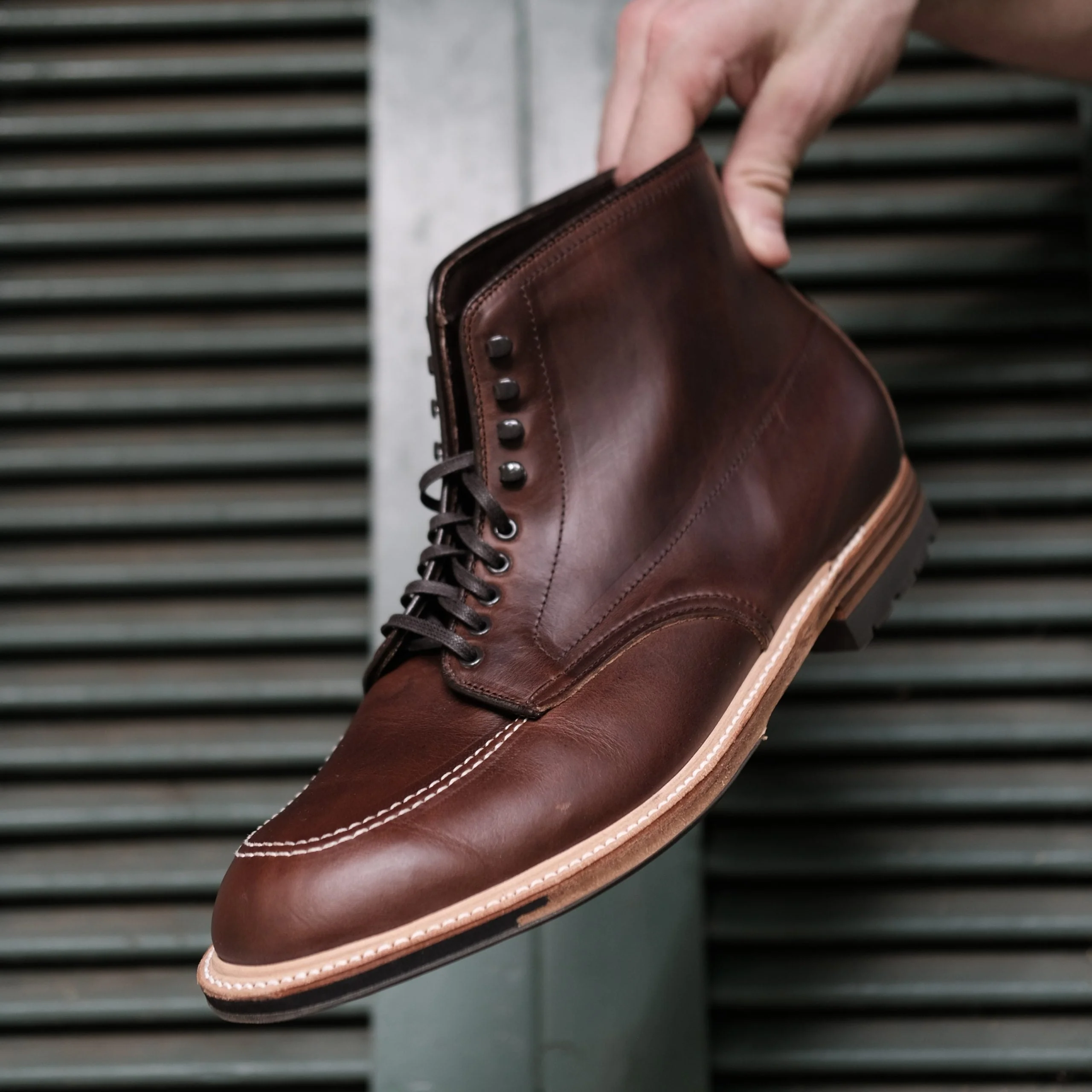 403C - Indy Boot w Commando Sole in CXL - Image 9