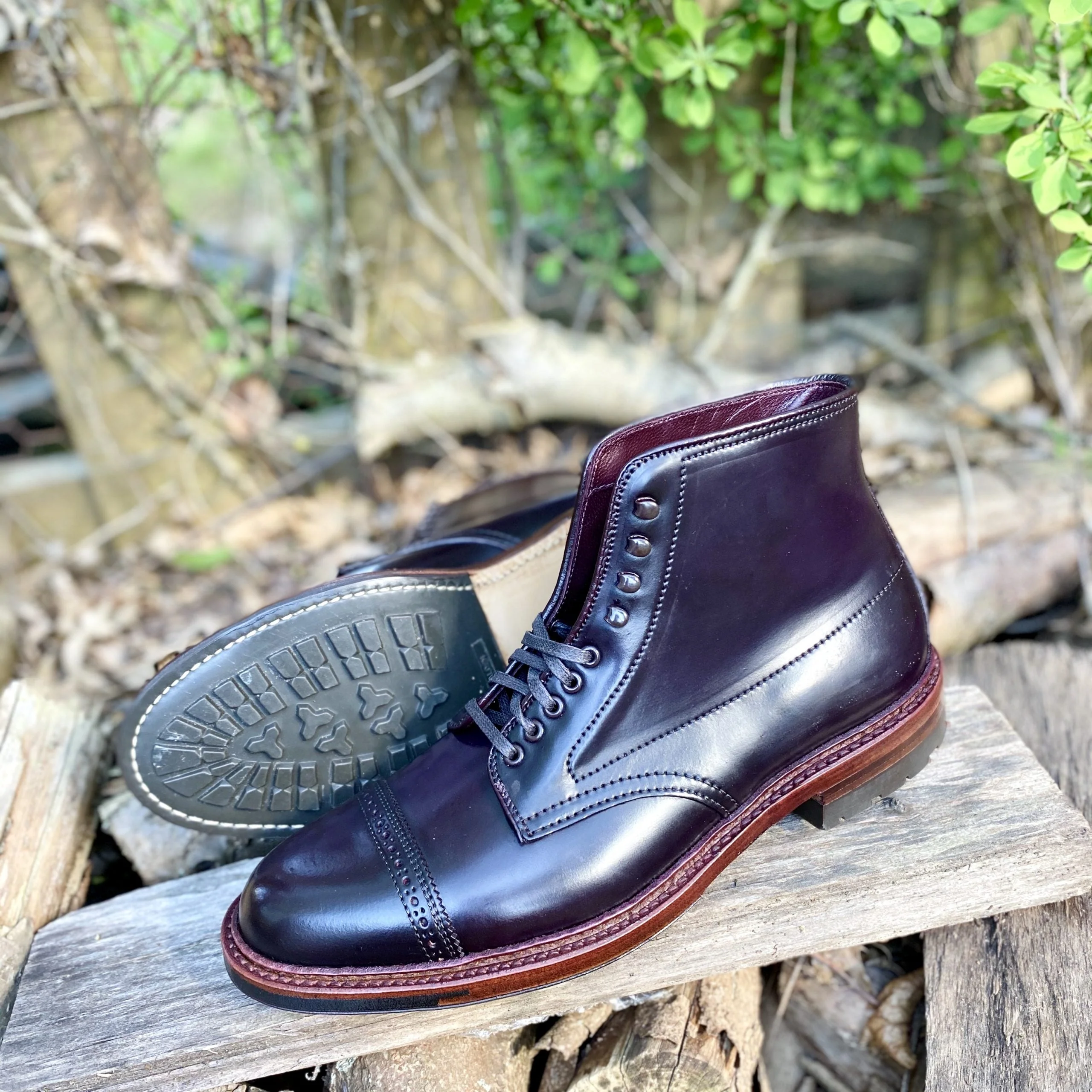 D6861HC - Jumper Boot in Color 8 Shell Cordovan - Image 5