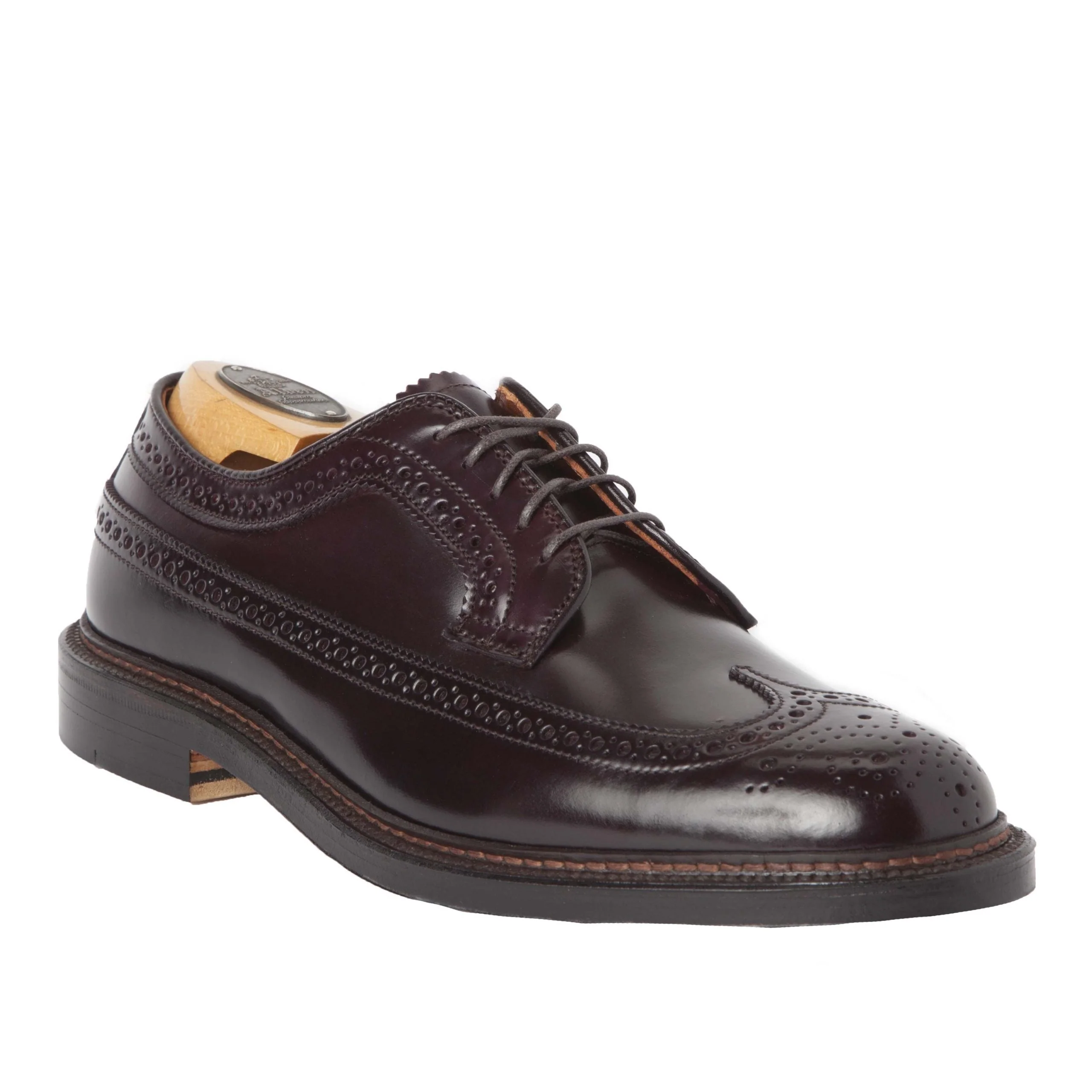 975 - Long Wing Blucher in Color 8 Shell Cordovan - Image 2