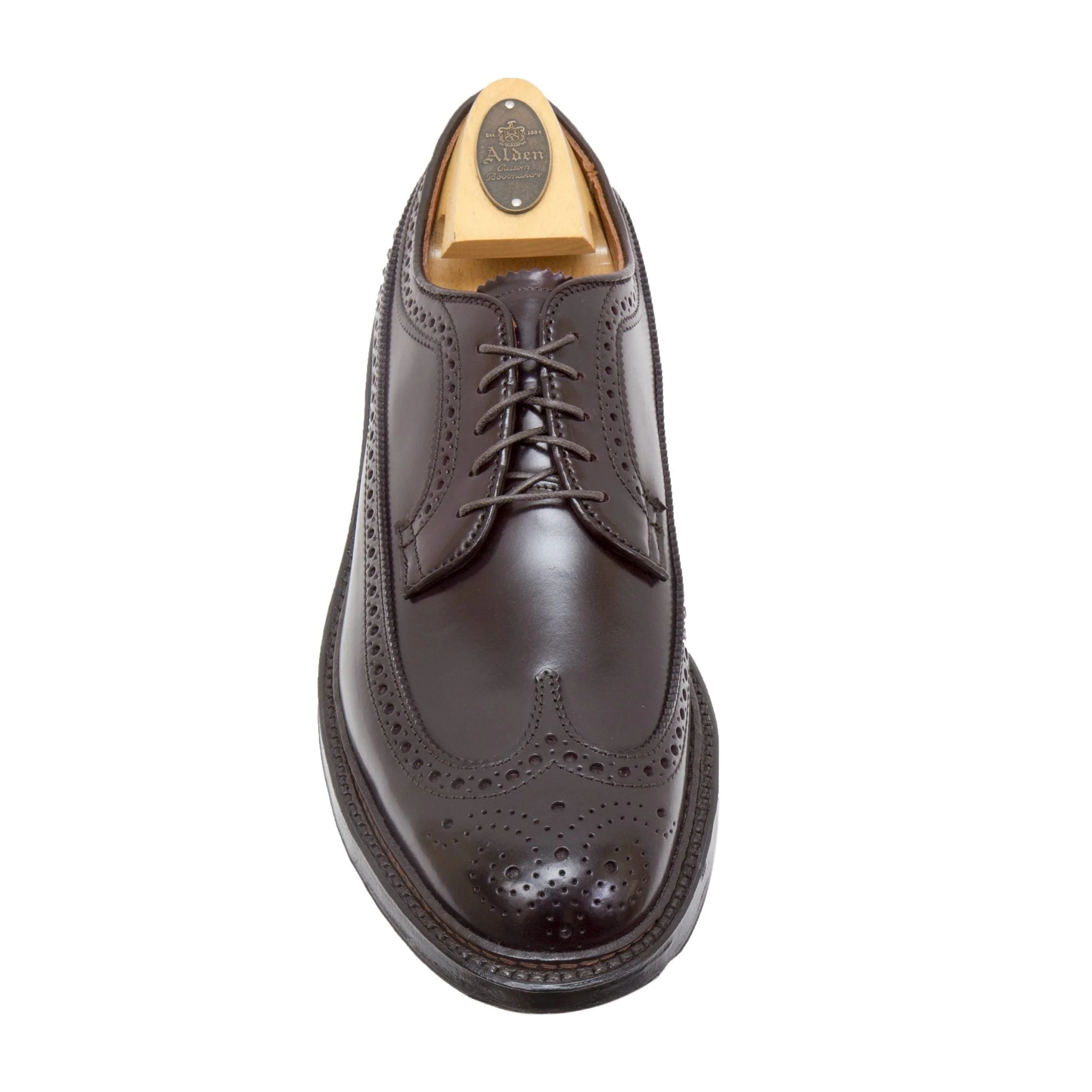 975C - Long Wing w Commando Sole in Color 8 Shell Cordovan - Image 3