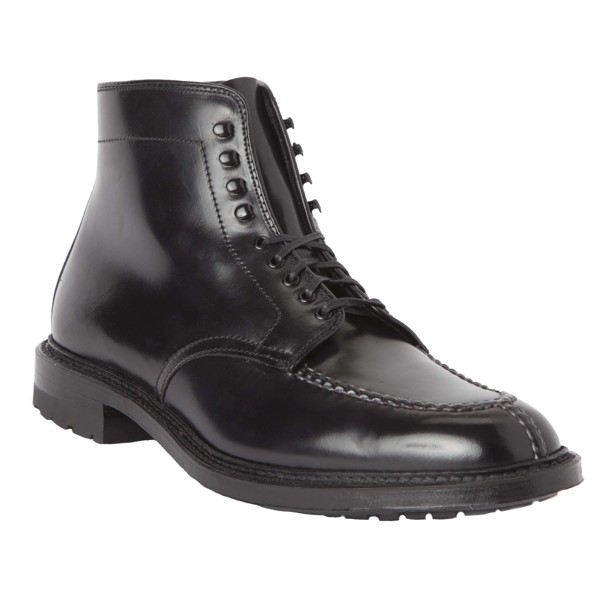 40219HC - NST Tanker Boot in Black Shell Cordovan - Image 3