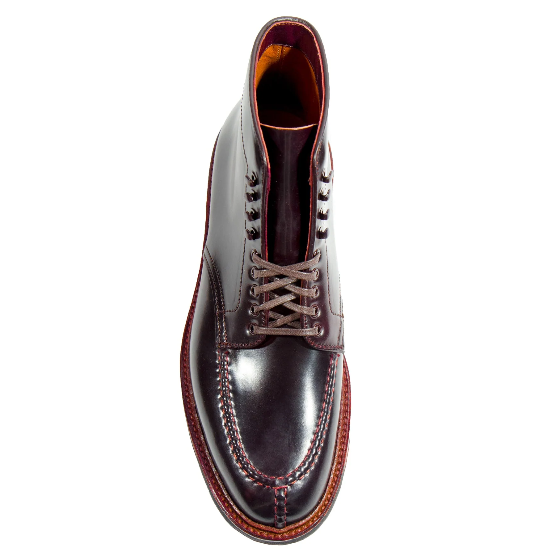 40218HC - NST Tanker Boot in Color 8 Shell Cordovan - Image 5
