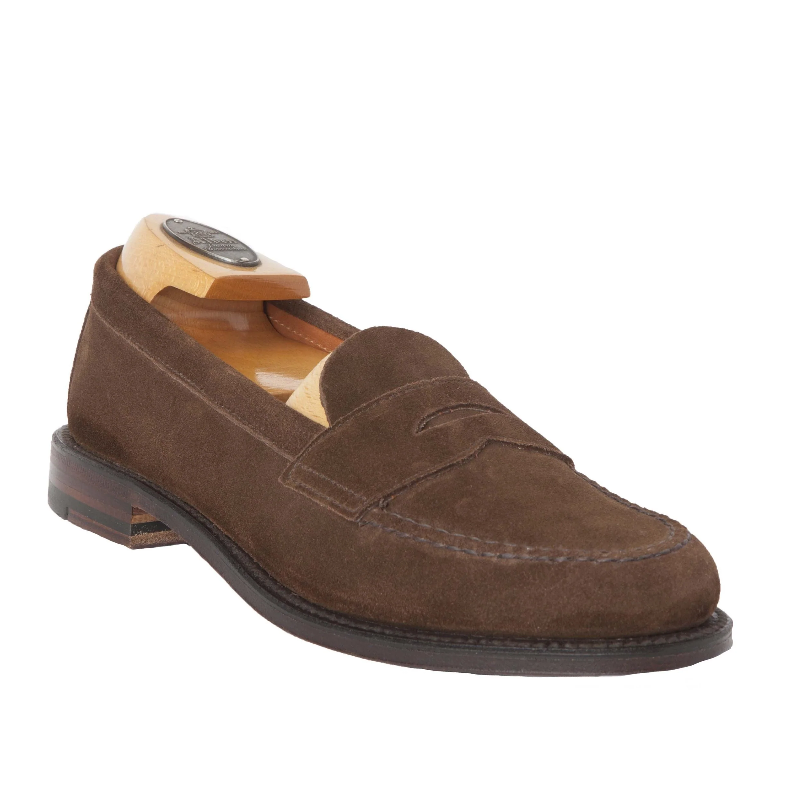 6245F - Unlined Leisure Hand Sewn in Brown Suede - Image 3