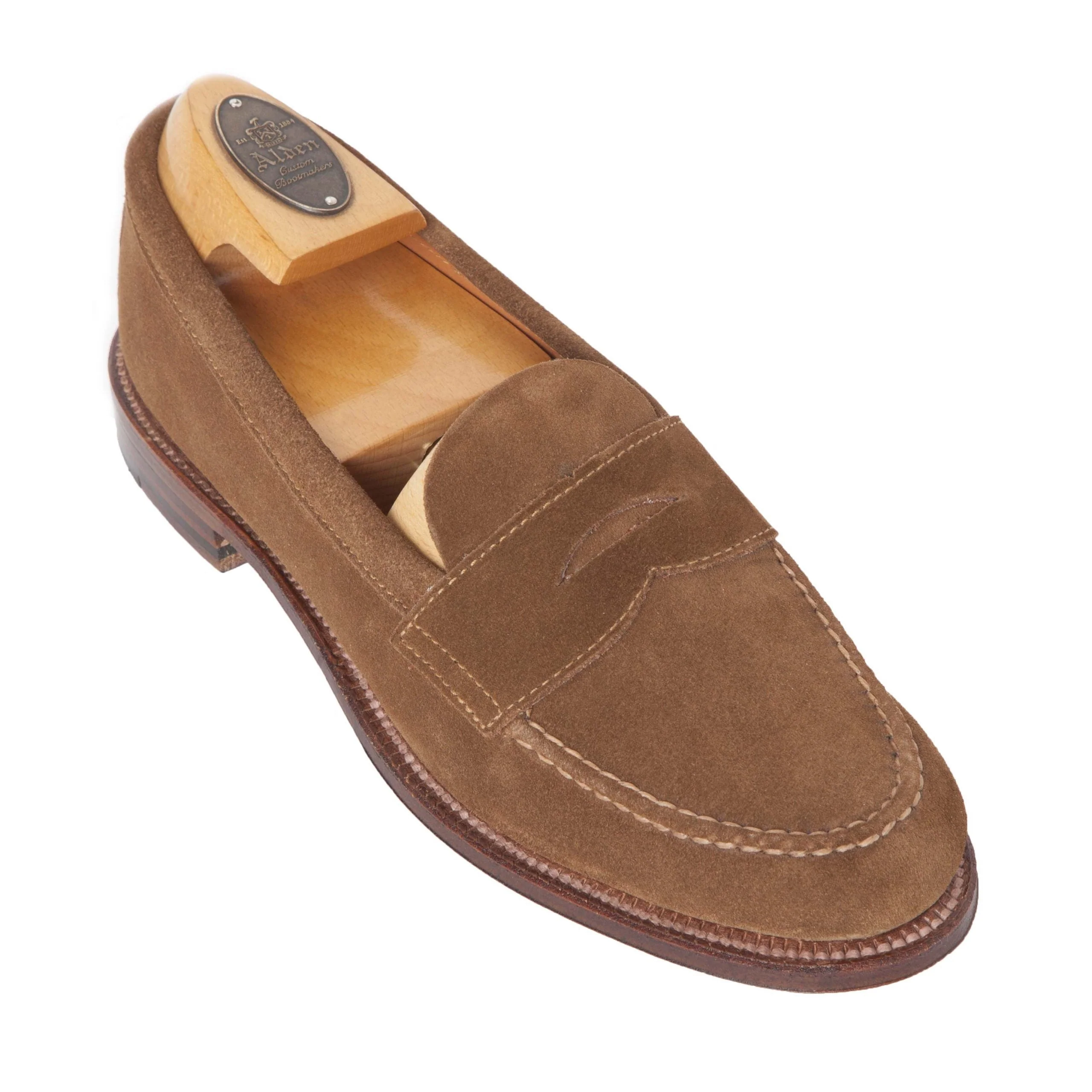 6243F - Unlined Leisure Hand Sewn in Snuff Suede - Image 6